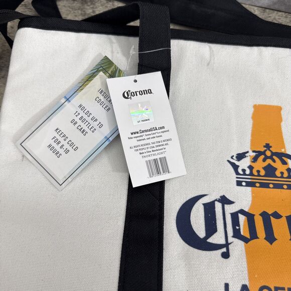 NEW Corona Beer Insulated Cooler Bag 12 Bottles  Tailgate - Picture 2 of 4